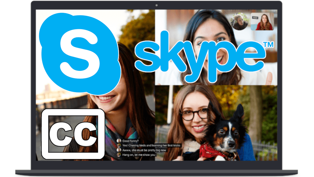 como activar los subtitulos de skype desde pc o movil