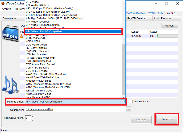 ver los archivos de vídeo de un DVD .vob en tu ordenador con Windows 