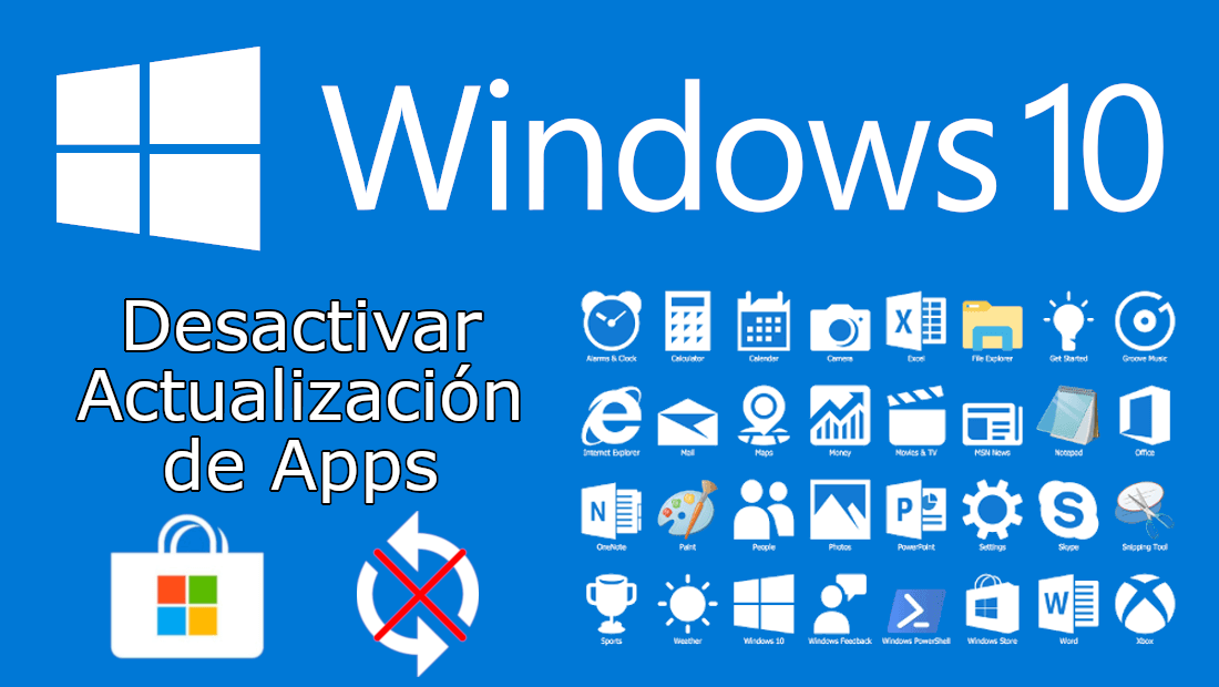 vida Banco de iglesia segmento Como desactivar las actualizaciones de apps en Windows 10.
