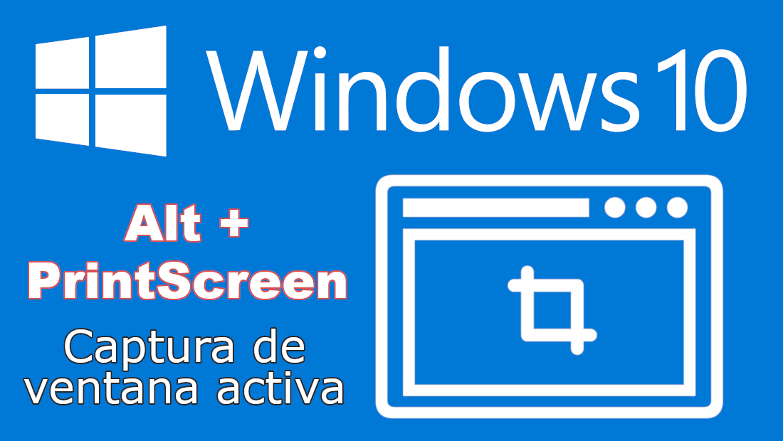 como tomar captura de pantalla solo de la pantalla seleccionada en Windows 10