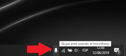 aplicacion con acceso al microfono de Windows 10