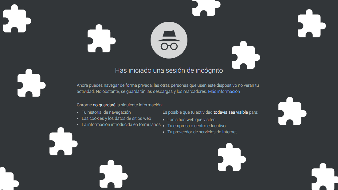 como activar las extensiones en el modo incognito de google chrome