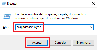 crea y descarga una copia de seguridad de Skype 