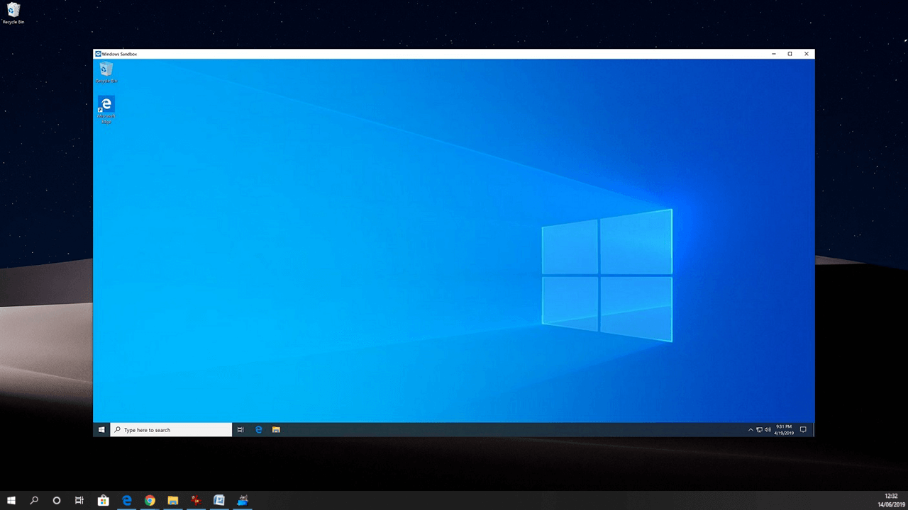 activar sandbox windows 10