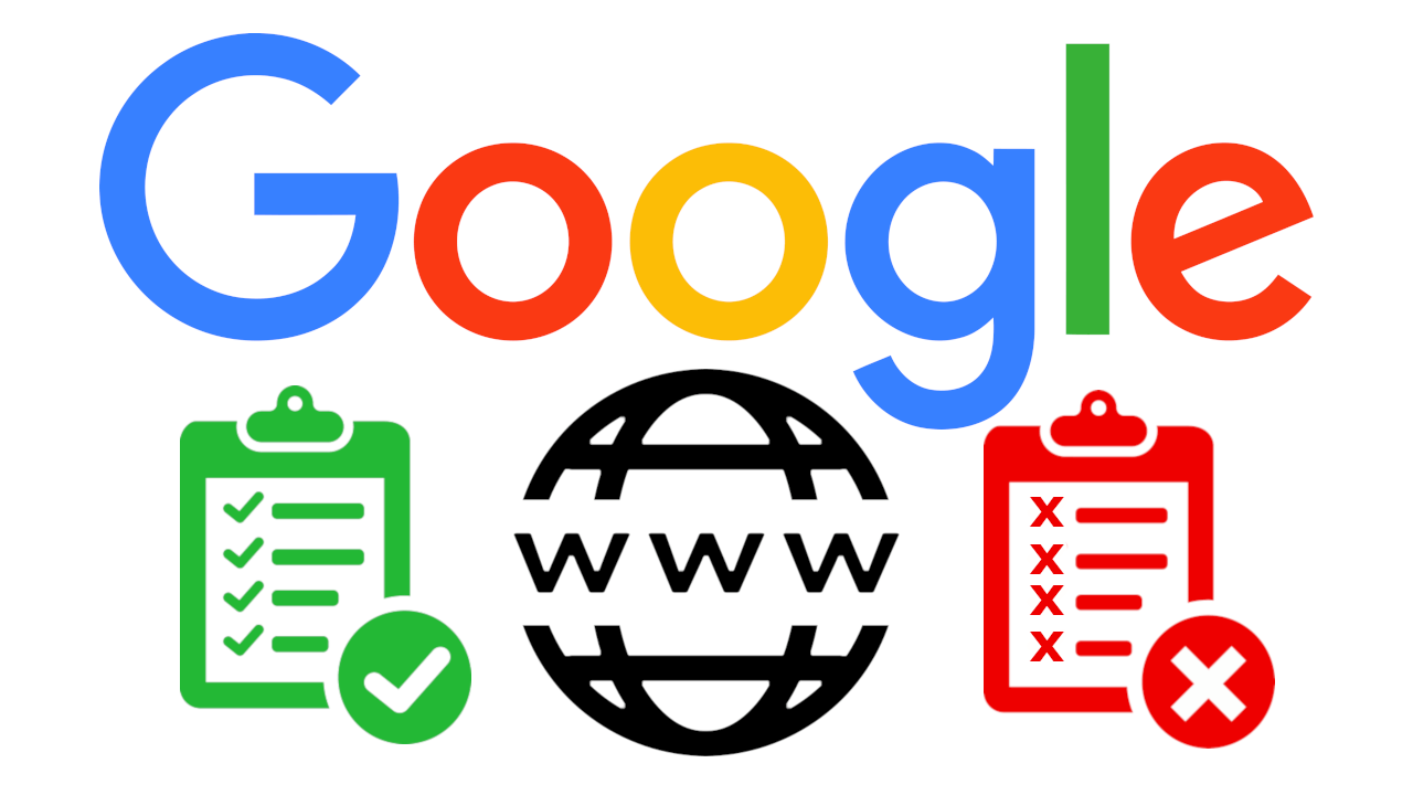 como reportar sitios webs ilegales a google