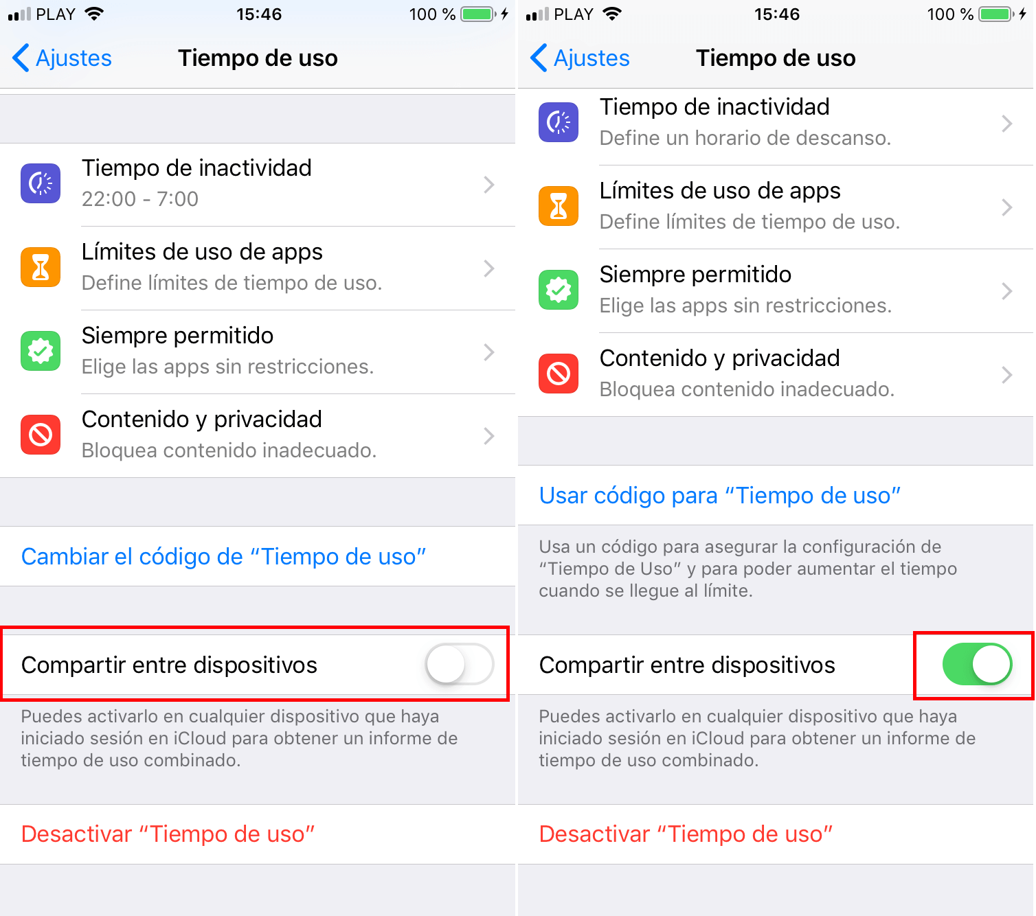 bloquear contenido Web en tu iPhone