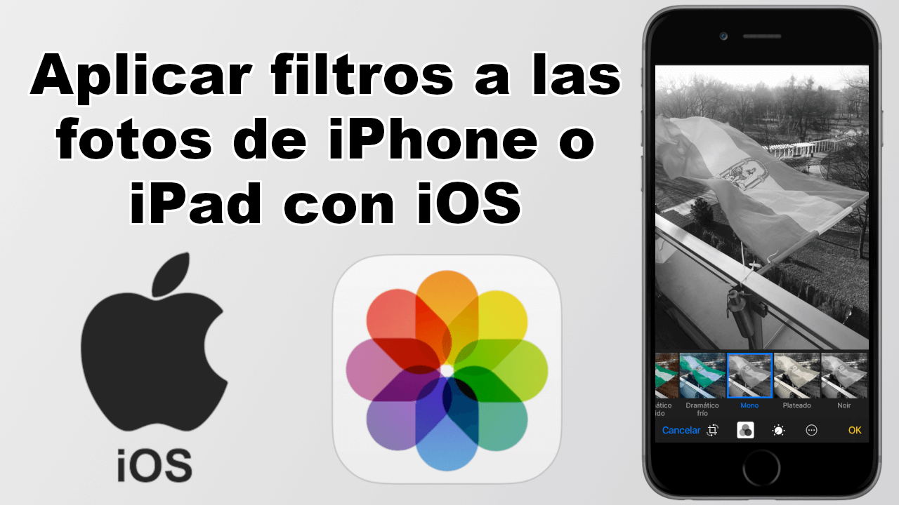 aplicar filtros en las fotos de iPhone sin apps de terceros