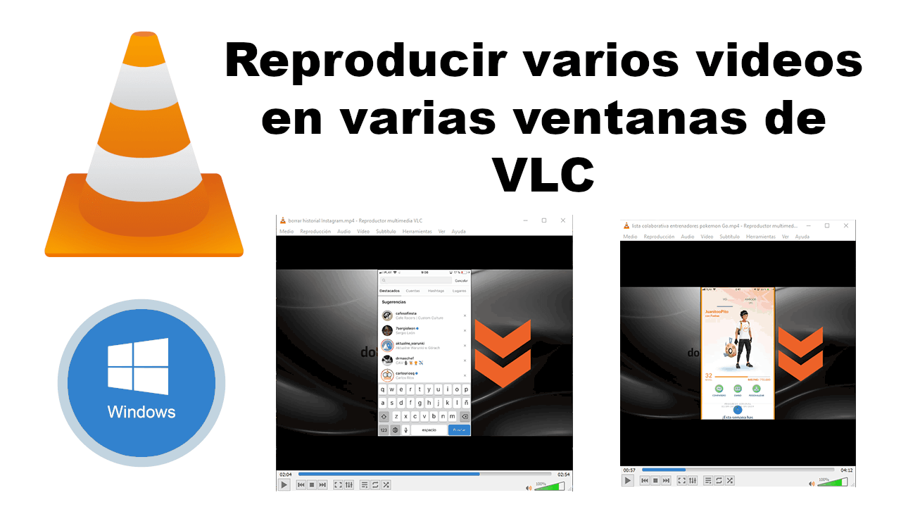 como visualizar varios videos en varias ventanas de vlc