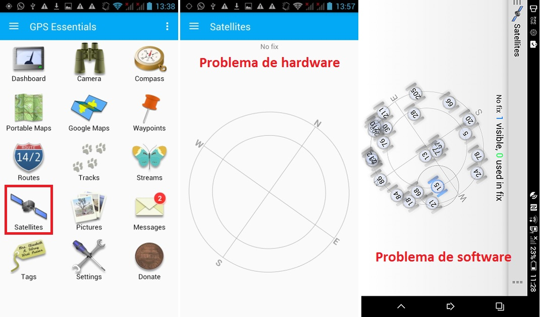 Mejora la orientación en el mapa aumentando la precisión de tu gps en android