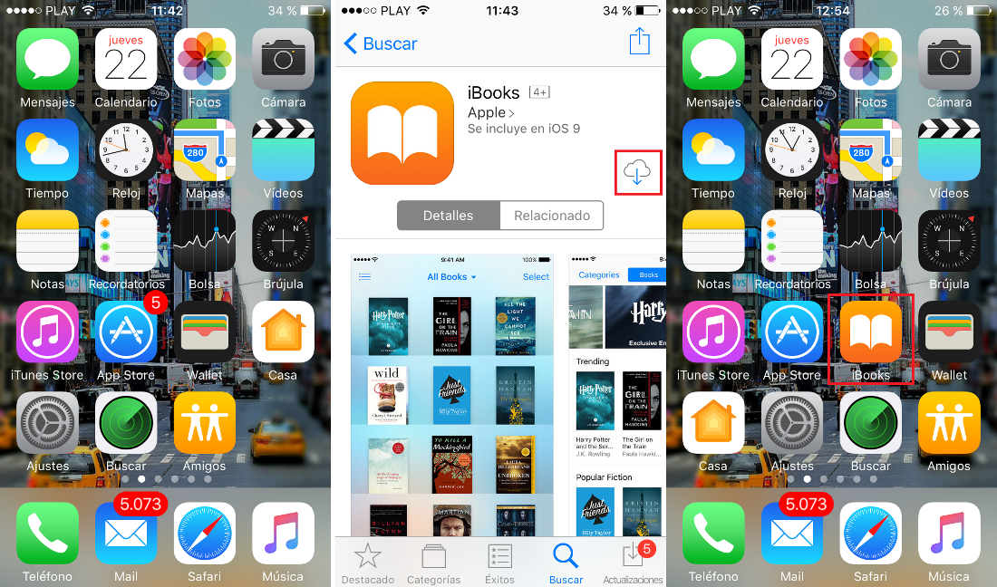 como reinstalar apps nativas borradas de tu iPhone con iOS 10