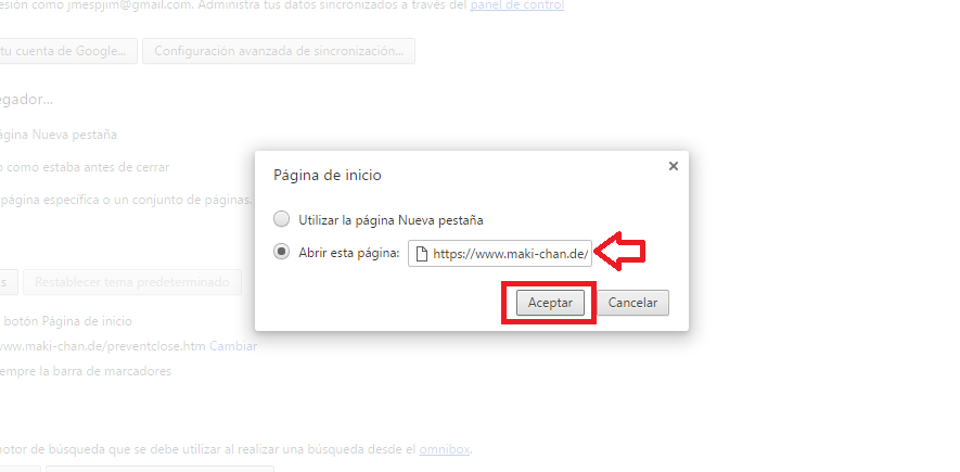 como hacer que Google chrome no se cierre al hacer clic en la cruz cerrar