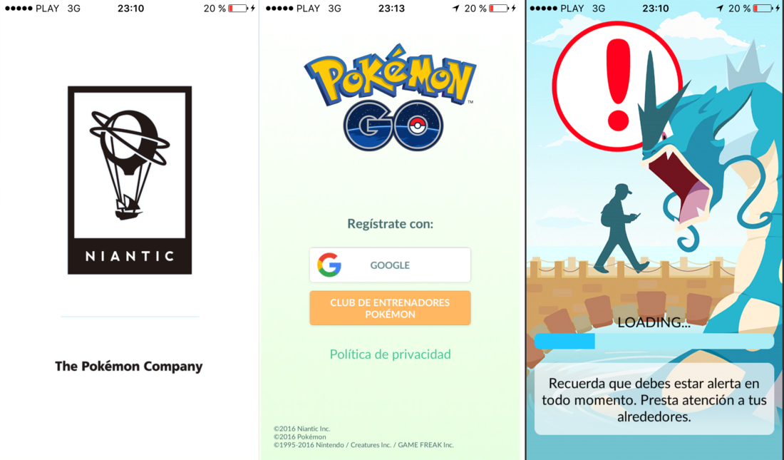 Solucionar errores en Pokemon Go