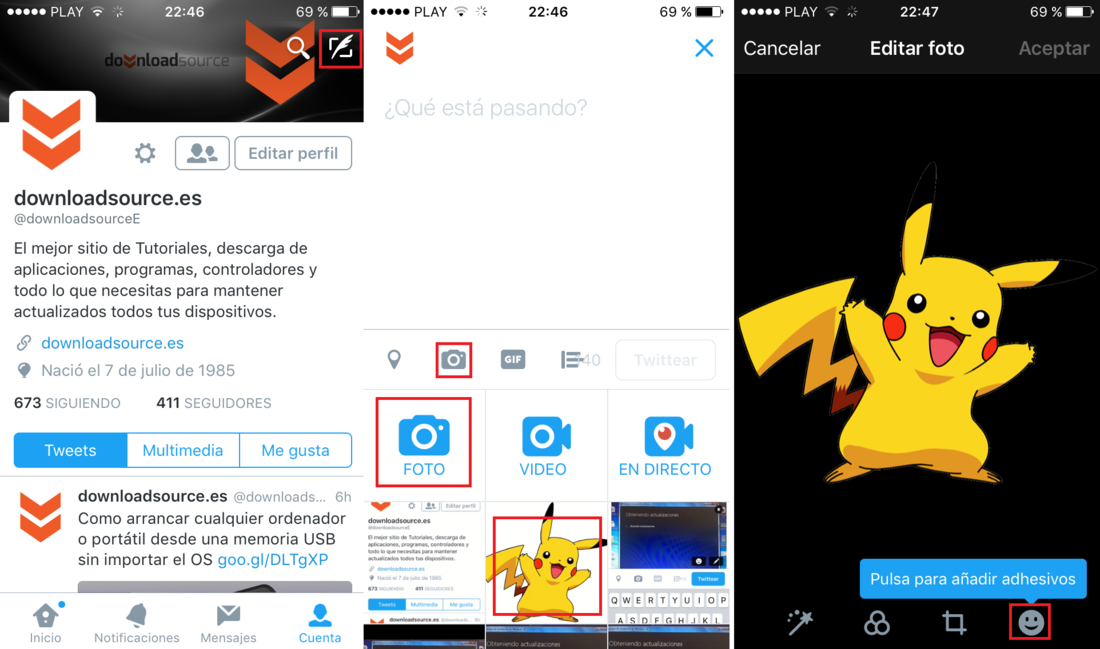 strikers llegan a Twitter para animar tus fotos