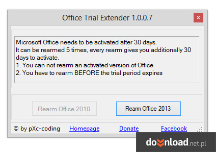 Office Trial Extender | Software de oficina