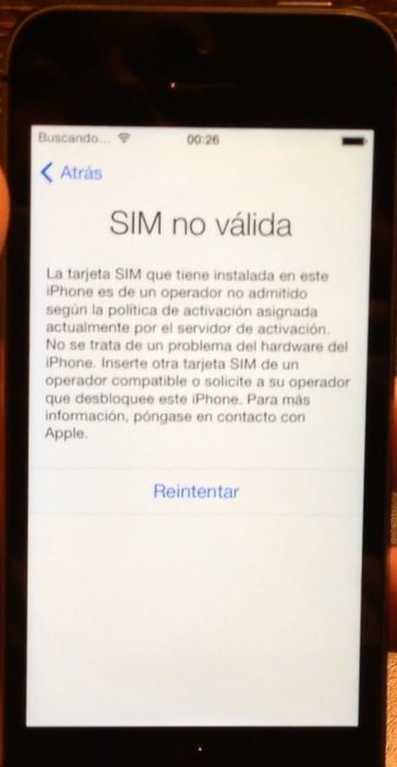 error iphone, problema iphone, iphone 5S, itunes