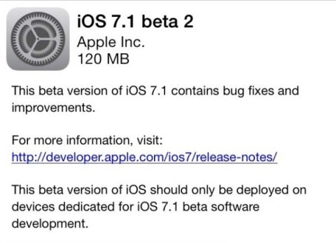 iOS 7.1, iOS beta, Apple, iPhone, iPad,