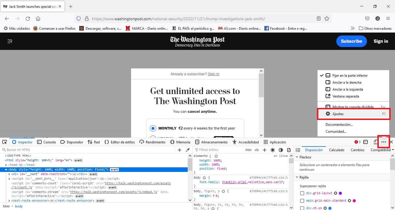leer webs con contenido bloqueado
