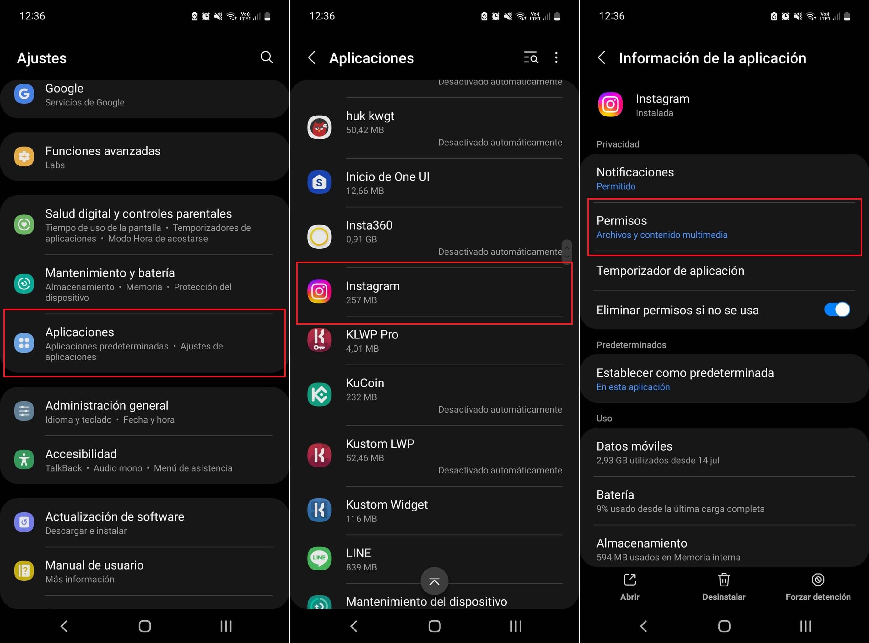 como desactivar el uso exacto de la ubicacion en isntagram