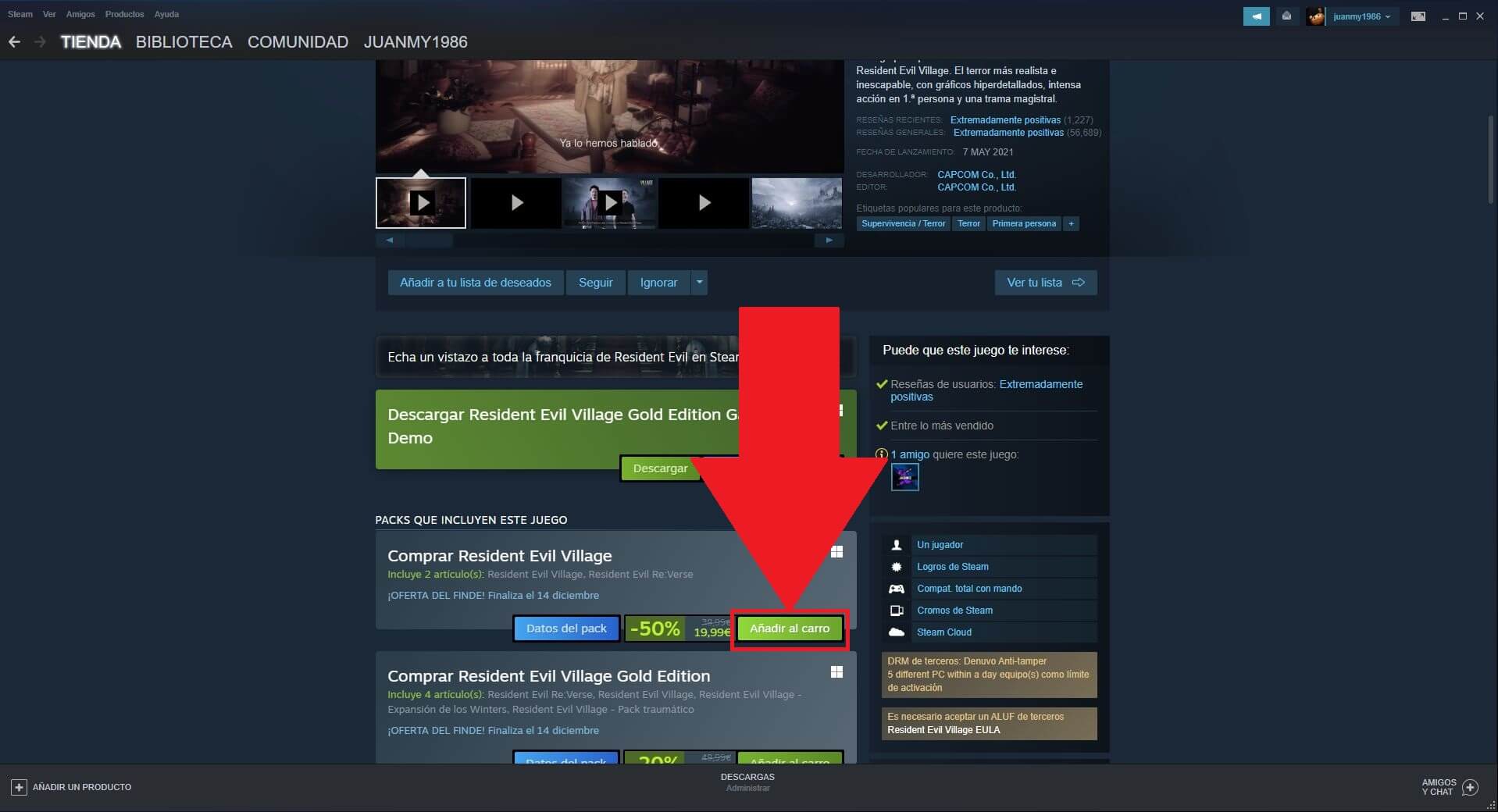 como regalar regalos de steam