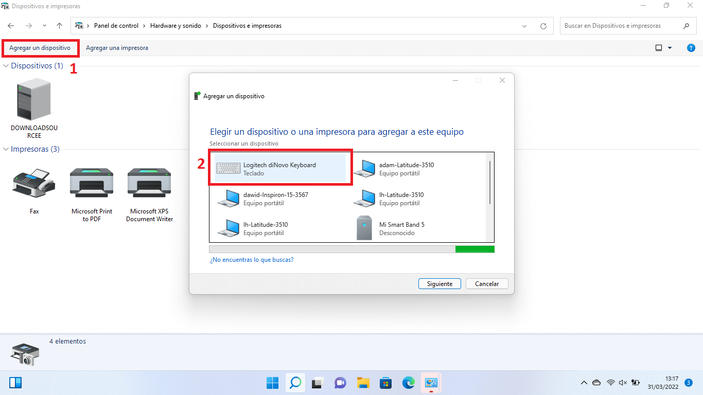 como solucionar la solicitud de PIN en Windows 11 al querer vincular un dispositivo inalámbrico Bluetooth