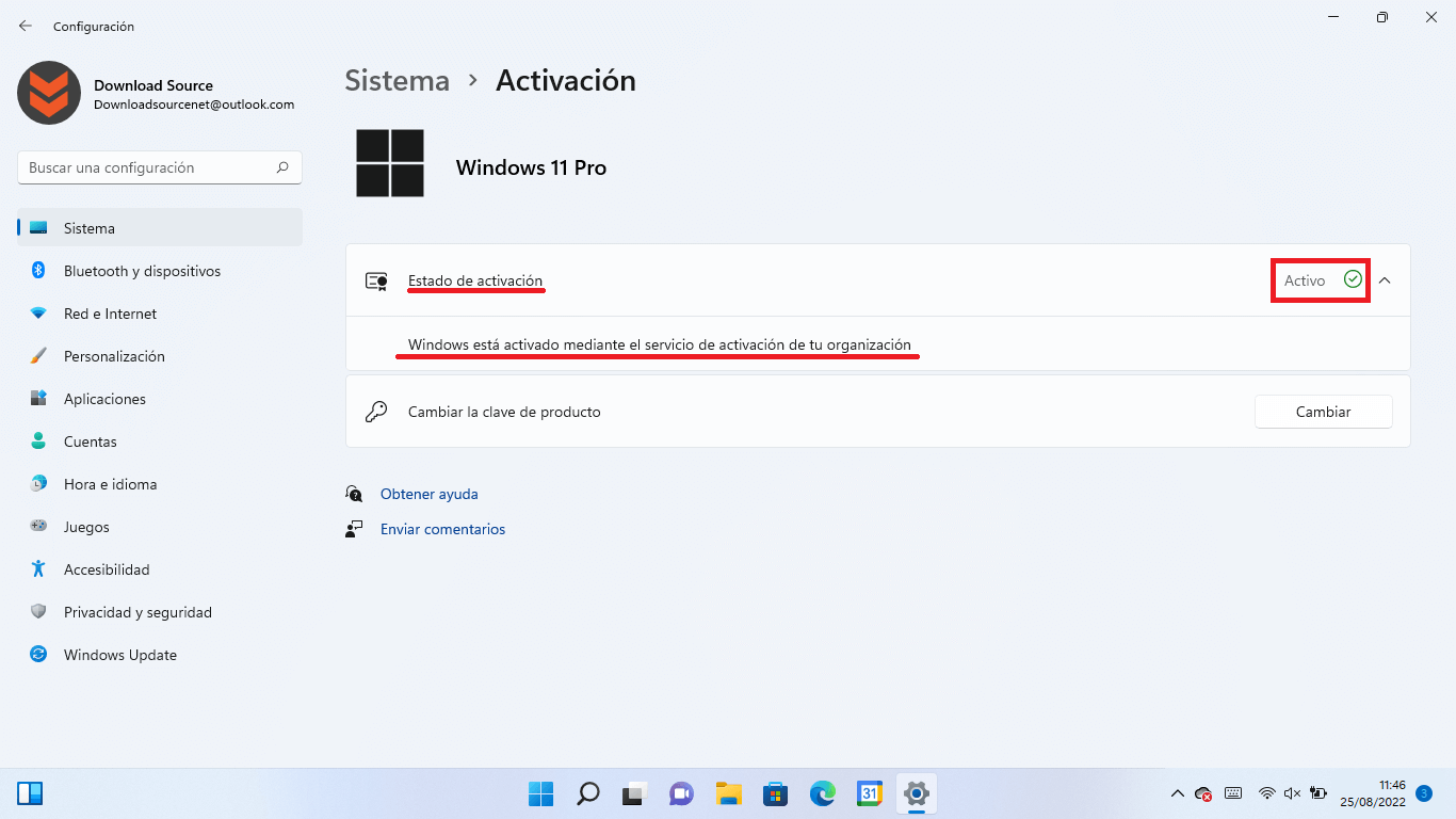 conocer si tu windows 11 está activado en tu ordenador