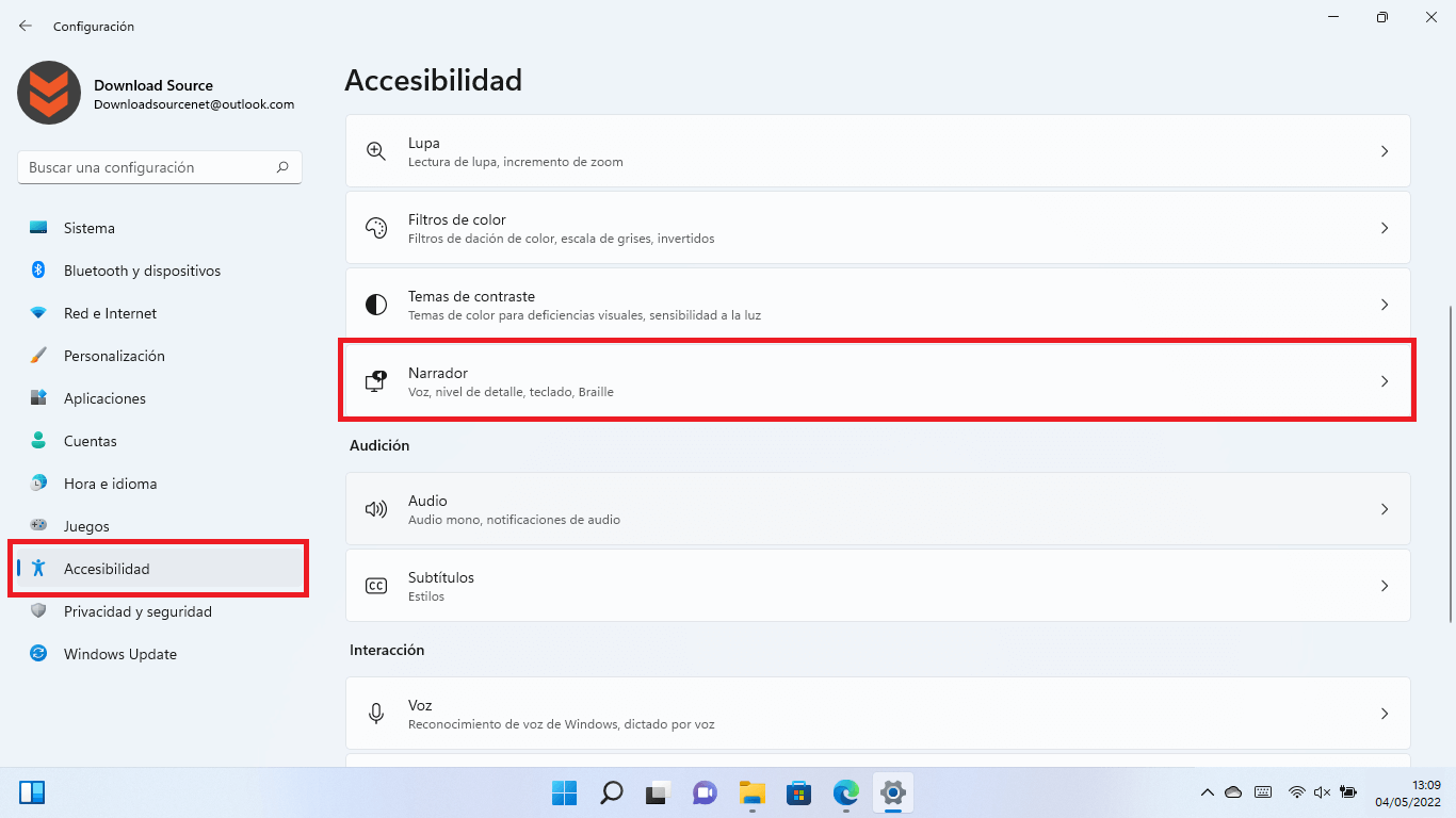 como hacer que windows 11 lea en voz alta el texto de la pantalla de tu ordenador