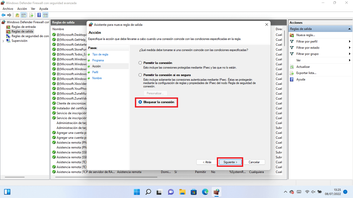 programa sin acceso a internet de un programa windows 11