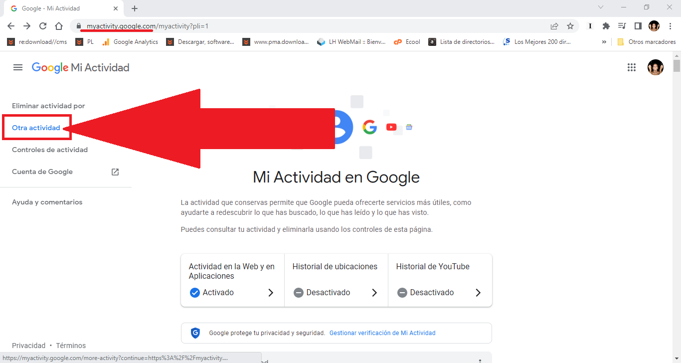 como acceder al historial de comentarios de videos de youtube