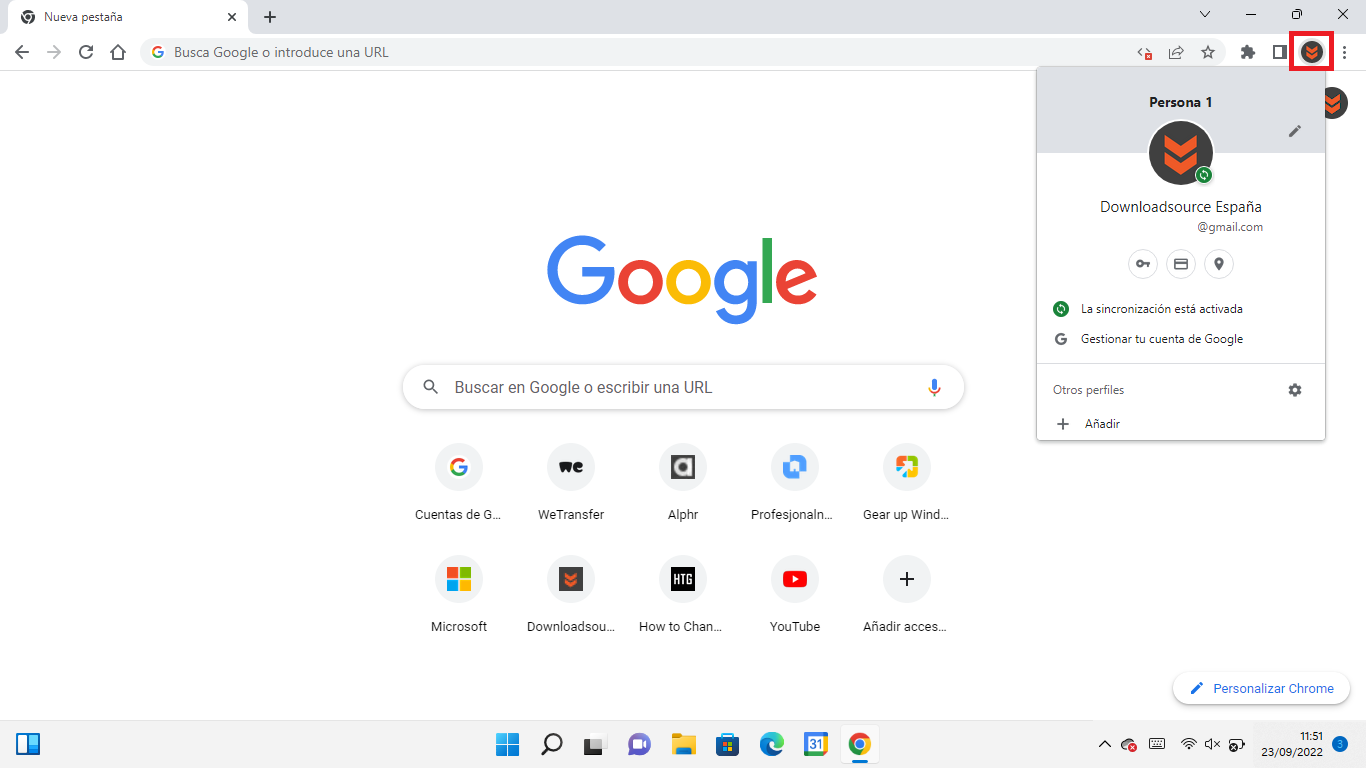 Google Chrome como deshabilitar el modo invitado