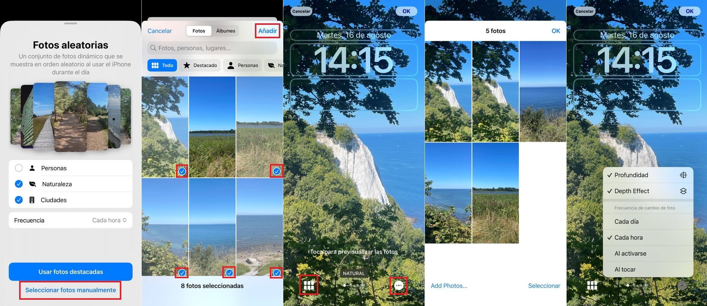 iPhone: Como crear y usar fotos aleatorias como fondo pantalla de bloqueo