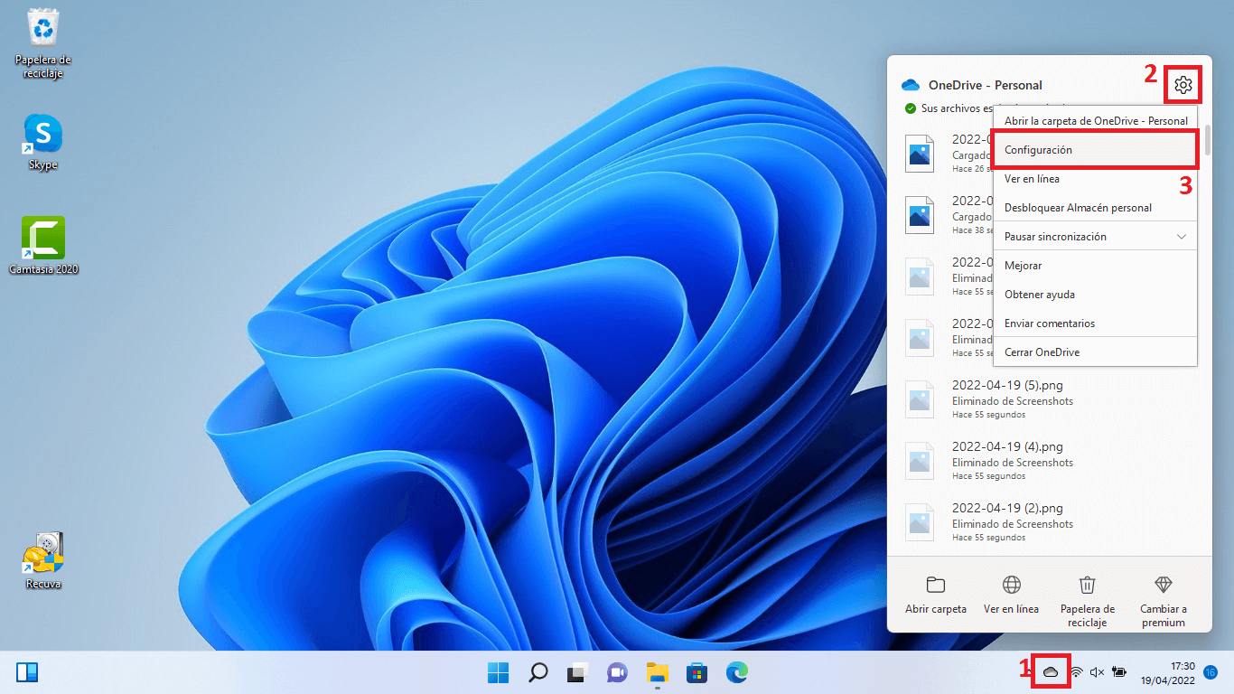 como realizar copia de seguridad de carpetas importantes en windows 11 con onedrive