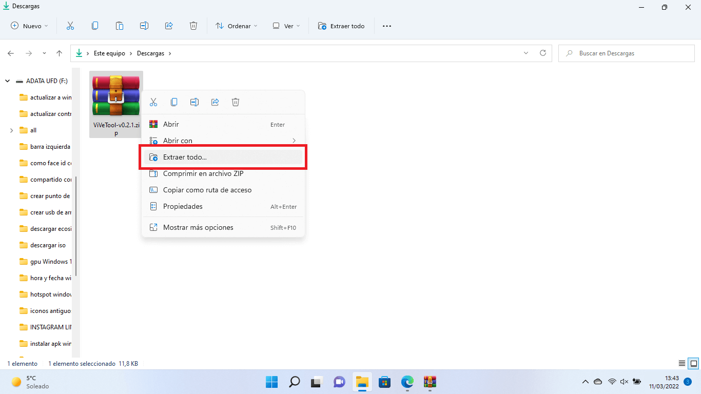 como activar o usar las pestañas en el explorador de archivos de windows 11