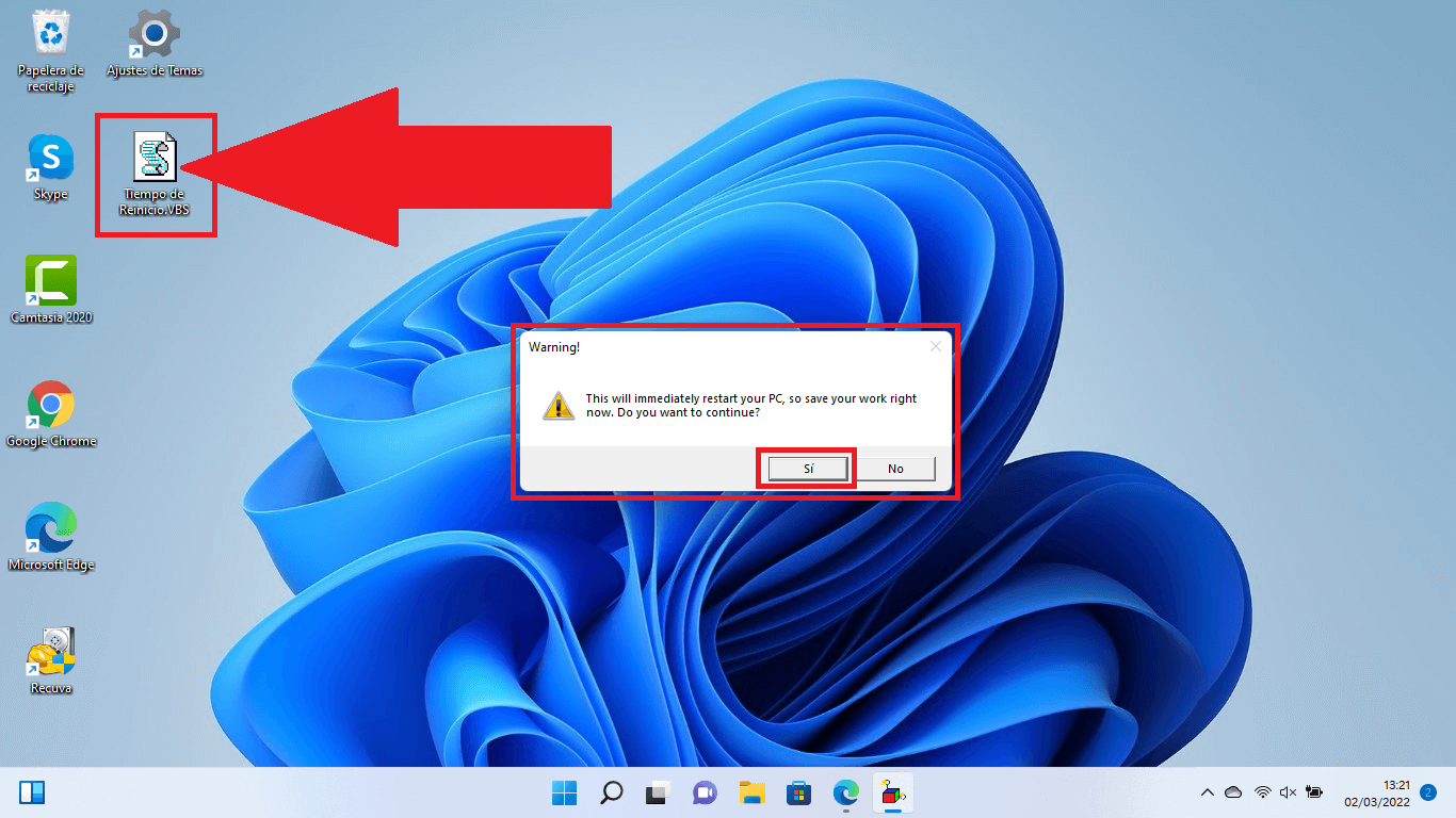 conocer el tiempo exacto de reinicio de tu ordenador con windows 11