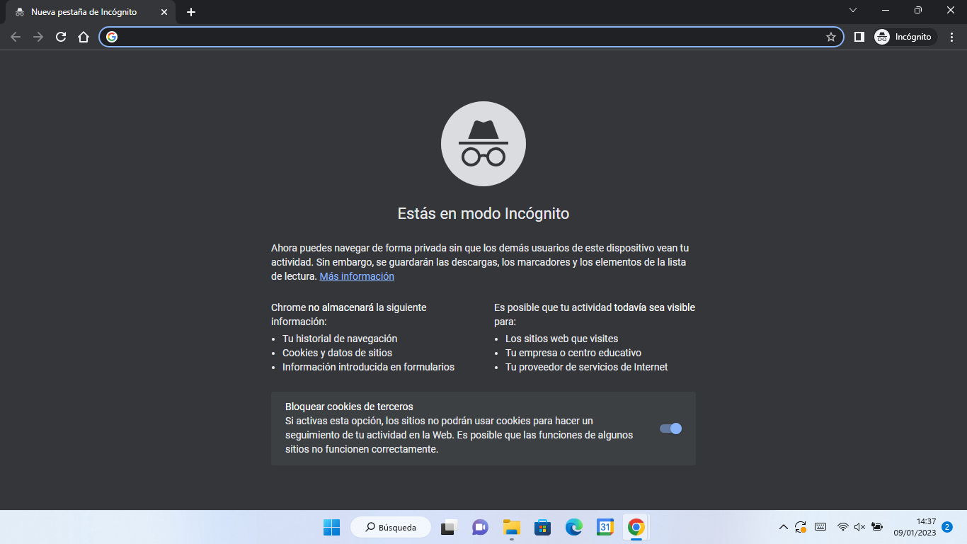 como abrir chrome siempre en modo incognito