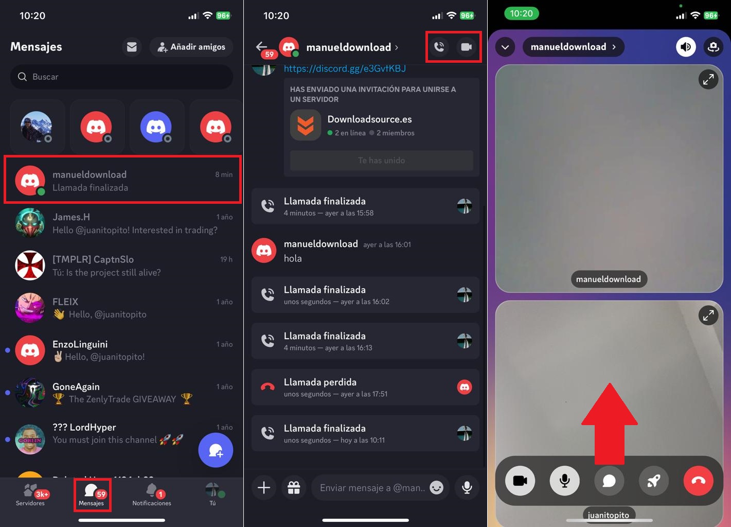 como compartir la pantalla de tu teléfono en discord