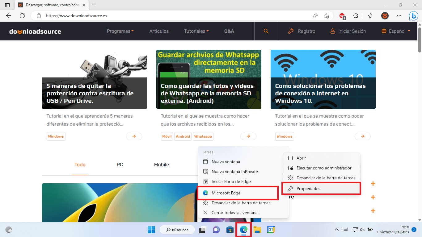 como activar el efecto mica de microsoft edge windows 11