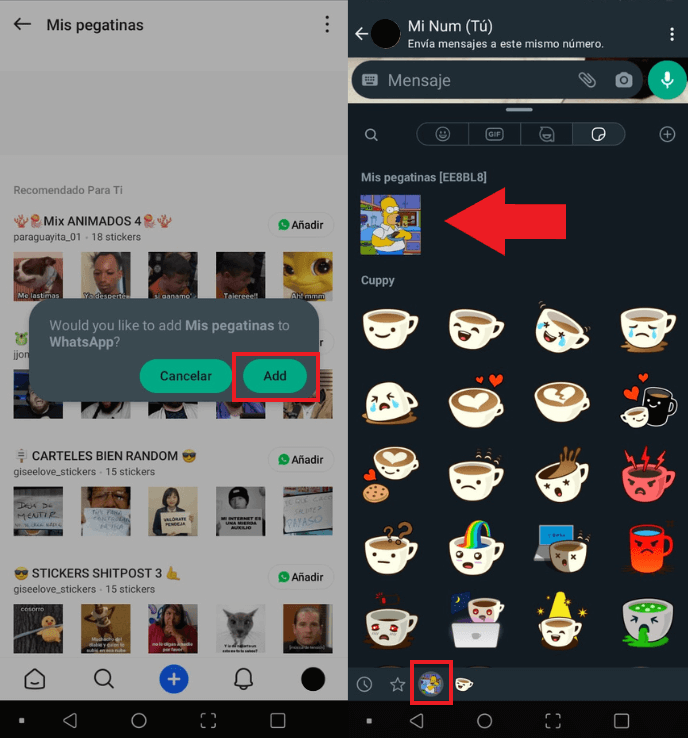 Crear stickers gratis en Whatsapp desde Android o iPhone