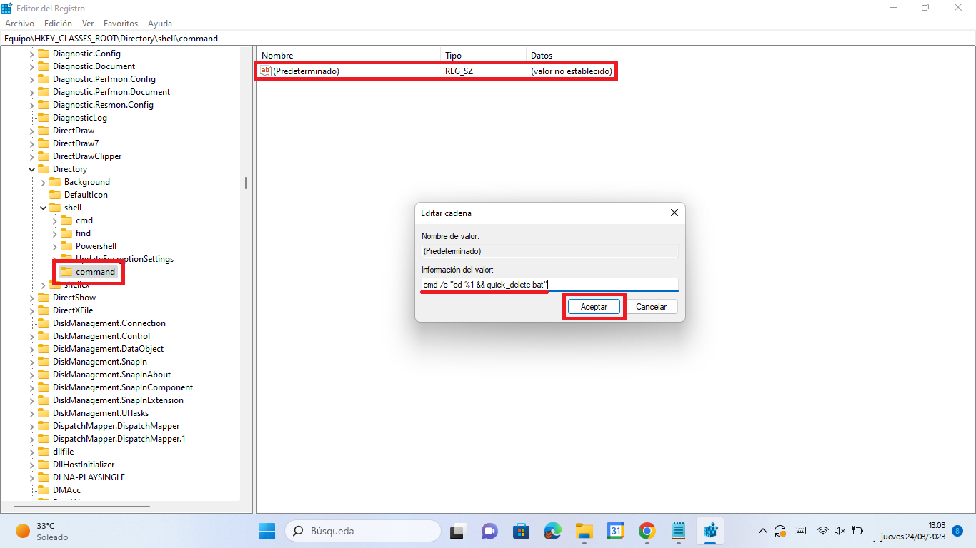 como borrar o eliminar carpetas de gran tamaño en windows 11