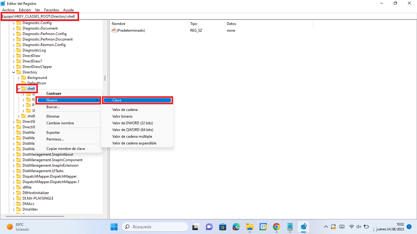 como borrar rapidamente carpetas de gran tamaño en windows 11