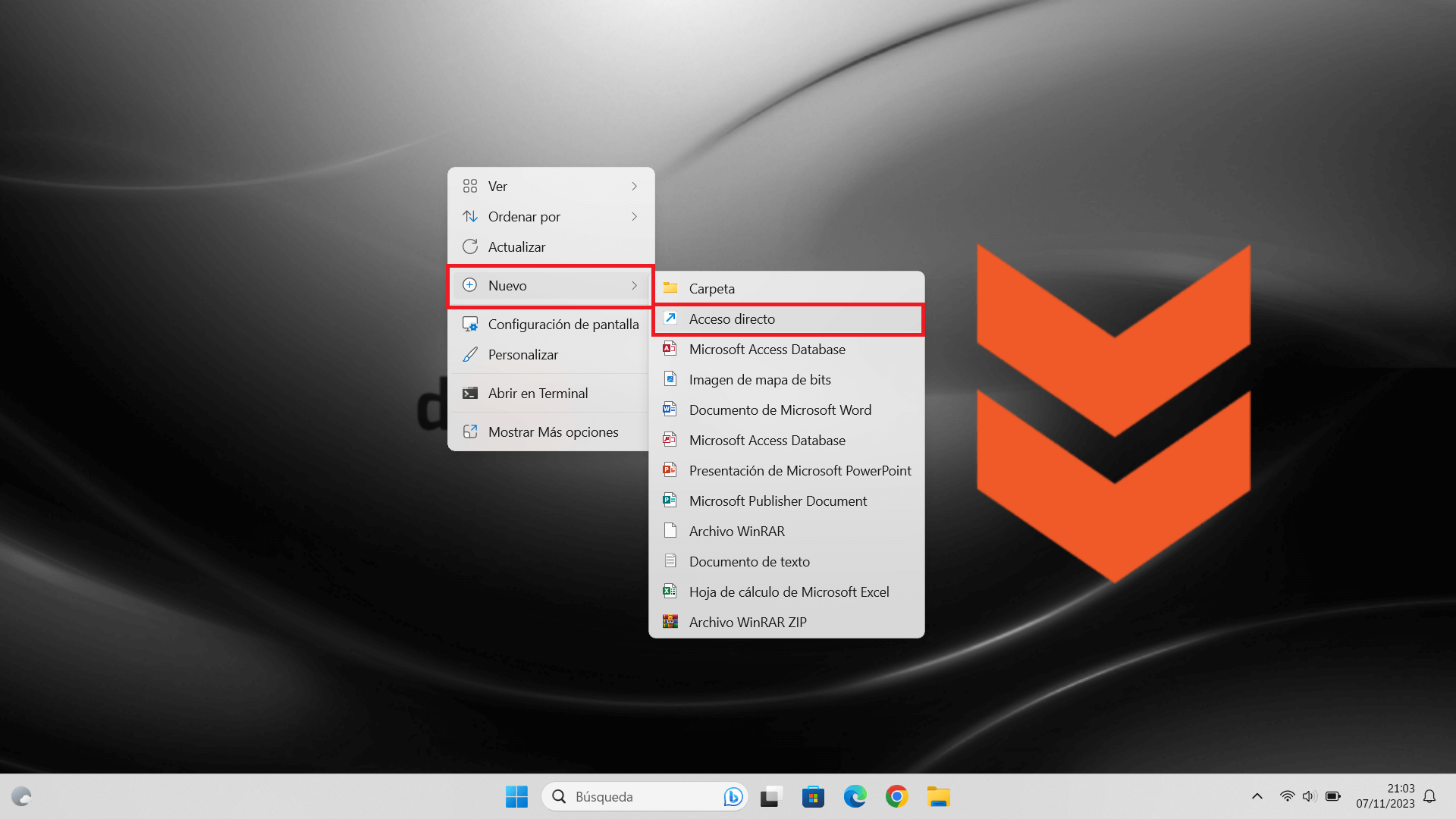 como anclar una campleta a la barra de tareas de Windows 11