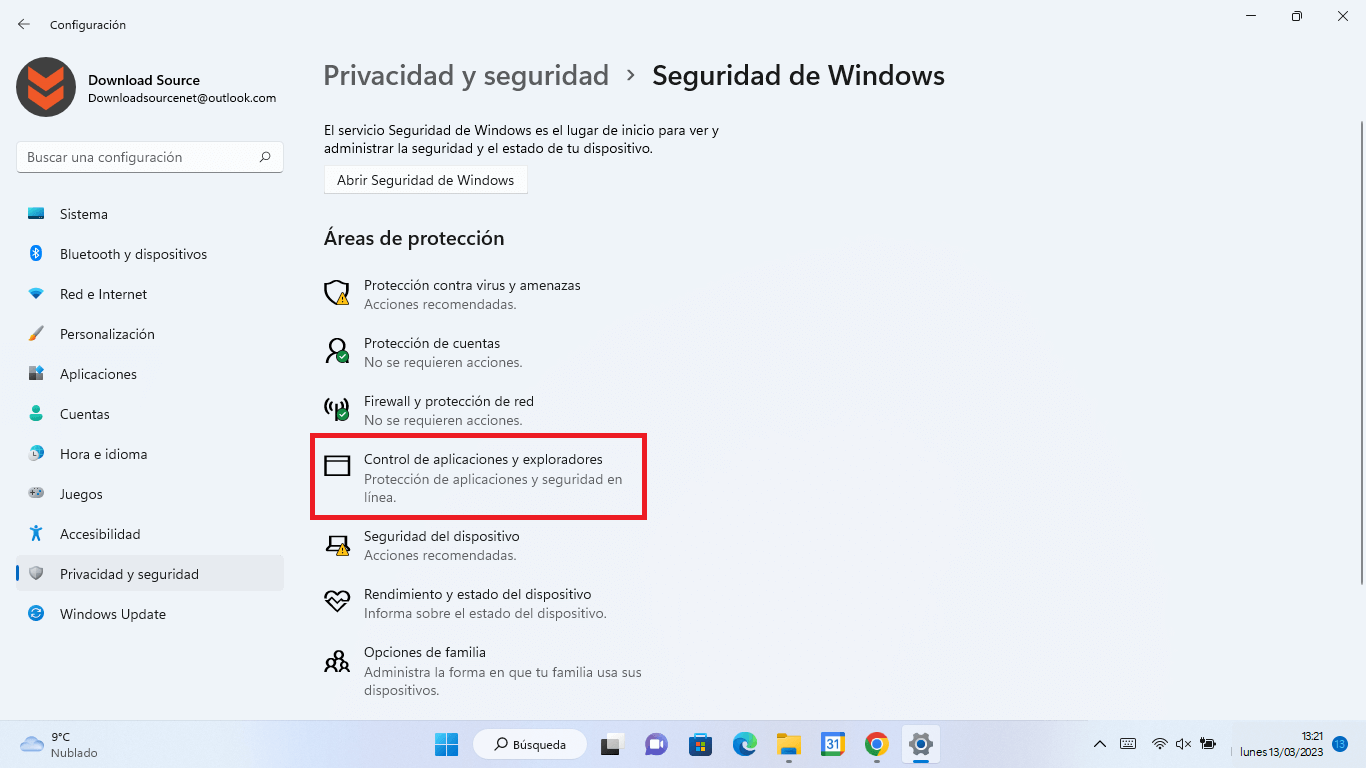 activar copiar y pegar en el modo navegacion aislado de Windows 11