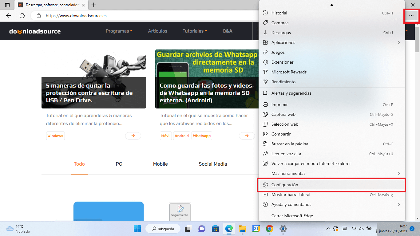 como acceder a paginas webs desde internet explorer con windows 11