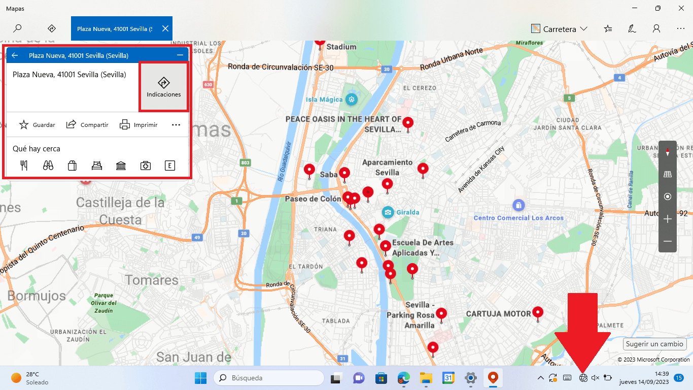 como usar mapas sin conexión a internet