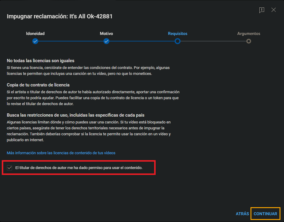derechos de autor de musica en los videos de youtube