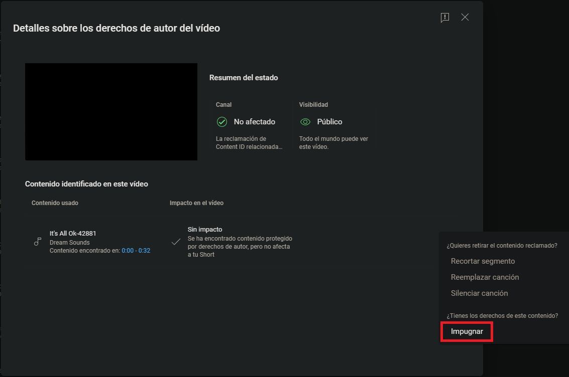 Youtube reclamos de derechos de autor de en tus videos