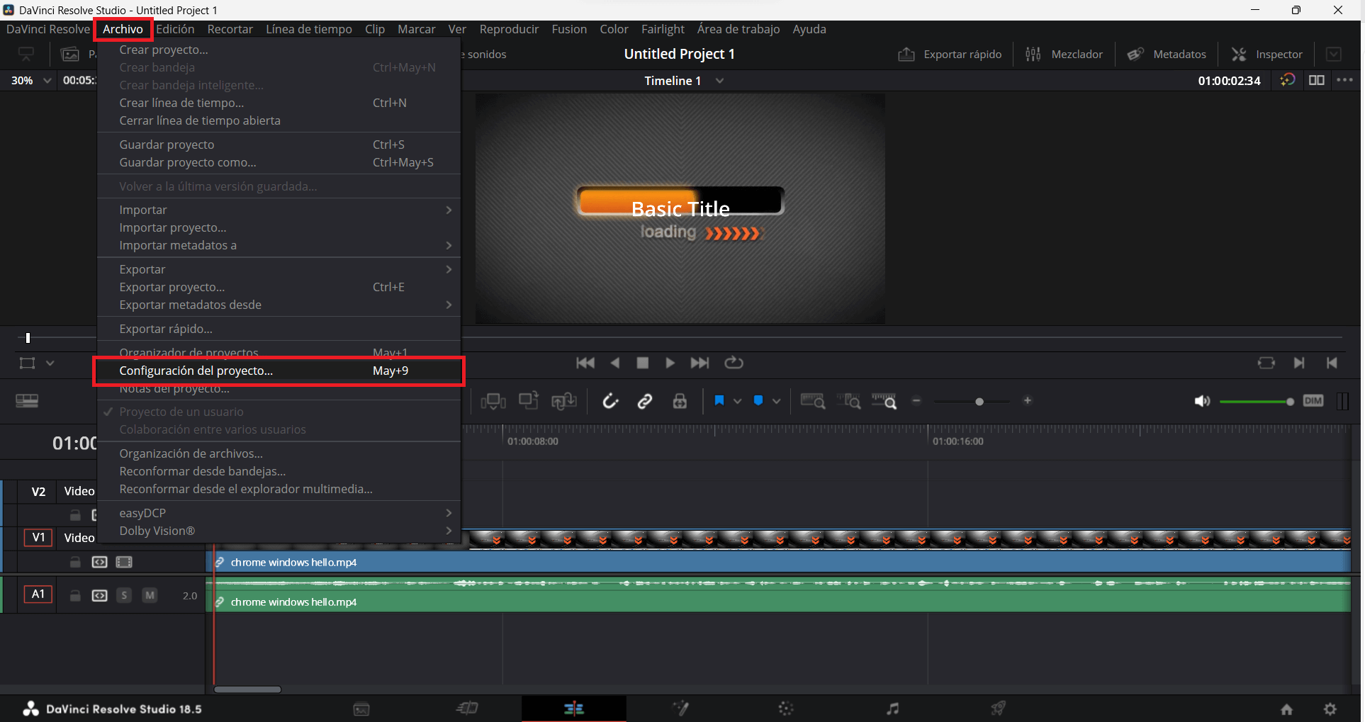 como mejorar el rendimiento de la edicion de video en Davinci Resolve