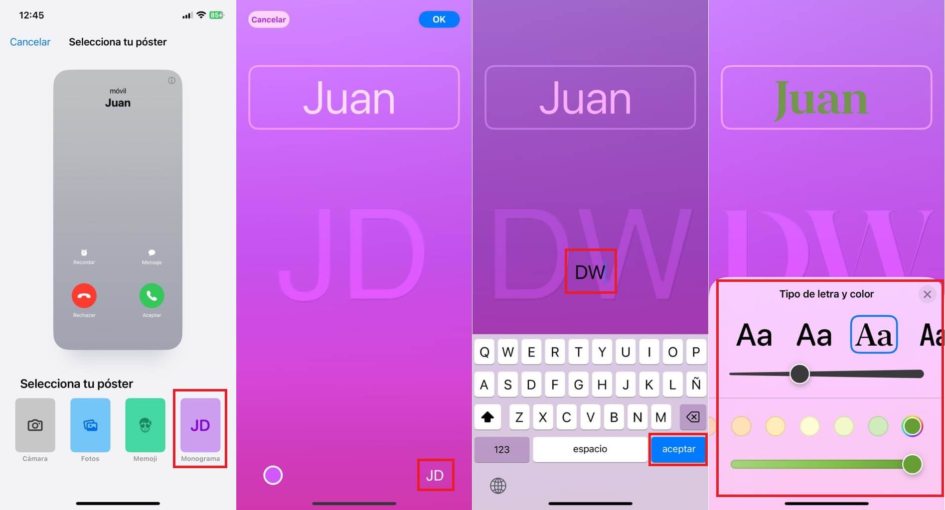 crear un poster de contacto en un iPhone con iOS 17