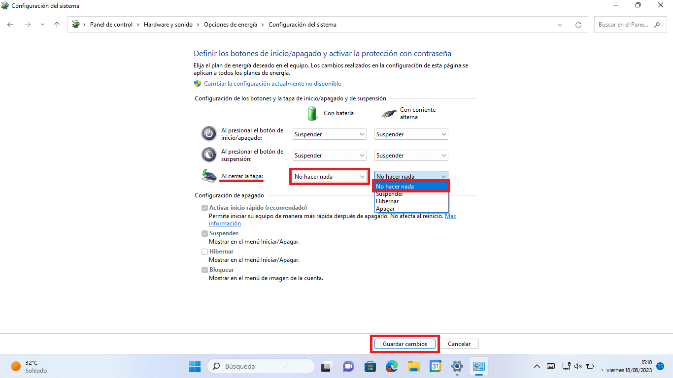 usar tu portatil con la tapa cerrada conectado a un monitor externo